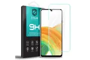 ZUSLAB Galaxy A33 5G Screen Protector, Tempered Glass Film 9H Hardness for Samsung - Clear