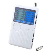 Handy 4In1 Network Cable Tester with LED Indicators Test RJ 45/ RJ 11/ USB/ BNC