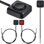 4 PCS Momentary Push Button on off Switch Plastic Momentary Switch 12V 24V Mount