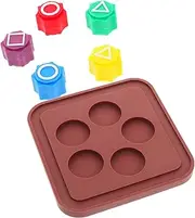 INOOMP 1 Set Korean Tossing Game for Interactive Family Fun Enhances Motor Skills Coordination Portable Stone Catching Game for Travel for Parties Cultural Activities