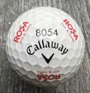 Callaway Chrome Soft Truvis Rosa Viini & Ruoka Finland Rare New Golf Ball (1)