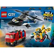LEGO City Helicopter, Fire Engine & Submarine Remix 60462