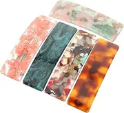 CANIGHT 5pcs Retro Metal Spring Hair Clips Women's Hair Barrettes for Hair Comfortable Non-sharp Surface Styling