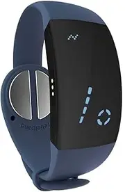 Reliefband Premier Motion Sickness Wristband - Updated w/New Features - Increased Battery Life - Easy-to-Use, Fast, Drug-Free Nausea Relief Band Helps w/Nausea & Vomiting (USB Charging Cable, Slate)