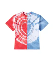 [Stella McCartney Kids] Stella McCartney Kids Tie-dye colorblocked cotton jersey T-shirt Y 4 multicoloured