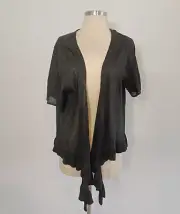 Autograph Size M Cardigan NEW light Weight Black Plus Size