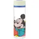 【小禮堂】Disney 迪士尼 米奇 透明隨身冷水瓶 400ml - 彩色雲手指款(平輸品)