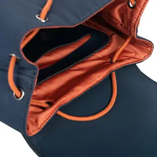 TUCANO 超輕量防潑水撞色款簡約後背包-藍色