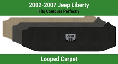 Lloyd Classic Loop Small Cargo Carpet Mat for '02-07 Jeep Liberty w/Jeep Grill (for: Jeep)