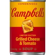 (5 Pack) Campbell's Condensed Limited Grilled Cheese & Tomato Soup, 10.75 Oz