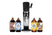 Sodastream ART sparkling drink maker with Flavors - Black