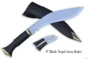 Genuine Gurkha Kukri knife -9" Nepal Army Kukri, Military, Gurkha, knife, Kukris
