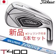 5 piece Titleist T400 Irons