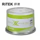 EF【RiTEK錸德】 16X DVD-R 桶裝 4.7GB 珍珠白滿版可列印式 50片/組