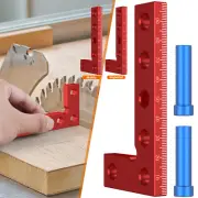 Small Square Center Finder Tool Aluminum Alloy Mini Square Ruler Precise fivdp