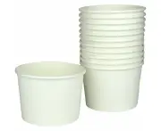 White Paper Treat Cups (Pack of 12)