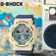 【CASIO 卡西歐】G-SHOCK 復古時尚 經典重返 復刻藍白(GA-100PC-7A2)