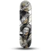 The Rolling Stones Pencil Drawn Skateboard Art Deck - Limited edition