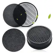 LV-H132 Replacement Filter for LEVOIT LV-H132-RF Air Purifier Replacement Filter, 2-Pack H13 True HEPA Filters Compatible with Levoit LV-H132