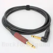 Canare GS-6 Guitar Cable | 3 FT | Silent Straight to Right Gold Neutrik