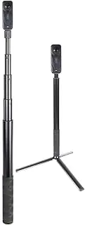 PellKing Monopod for Insta360 one x5/X4/X3/X2/X,61"/155cm Selfie Stick+12in/31cm Aluminium Alloy Tripod,As Ground Support Monopod for Insta360 one X4 etc Cameras