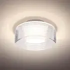 Besa Lighting BELUCLC-LED-SN Belu LED 7.88 inch Black Flush Mount Ceiling Light