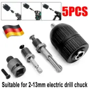 Quick release drill chuck with 1/2'' SDS Plus adapter 2–13mm