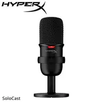 在飛比找良興EcLife購物網優惠-HyperX SoloCast USB 電競麥克風 黑 4P