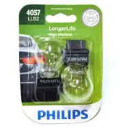 Philips LongerLife 4057 28.5/7W Two Bulbs Front Turn Signal Park Replace OE Fit