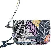 [Vera Bradley] Cotton All in One Crossbody Purse with RFID Protection