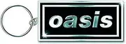 [Rock Off] Oasis Keyring Keychain band Logo Official metal One Size