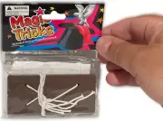 MAGIC STRING BLOCKS Close Up Trick Cut Puzzle Pocket Gag Plastic Wood Illusion