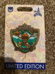 Disney WDW Pin 50th Anniversary LE Attraction Crest Swiss Family Treehouse