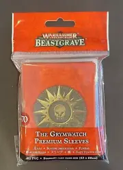Warhammer Underworlds -Beastgrave - The Grymwatch Premium Sleeves - NIB