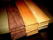 MULTIPAK (18) THIN, KILN DRIED, SANDED MAPLE, WALNUT, CHERRY 12" X 3" X 3/8"