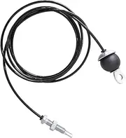 Perfeclan Fitness Pulley Cable,Steel Wire Ropes,Supplies 5mm Dia,Pulley Machine,Strength Training Cord,LAT Pulldown Cable for Gym,Sport