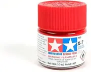 Tamiya Acrylic: Red (X7)