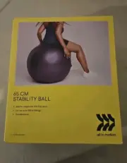 All In Motion 65 cm Stability Exercise Ball Purple