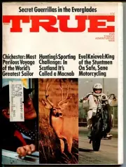 MAG: True 6/1973-Fawcett-Evel Knievel-motorcycle-VG