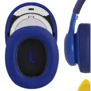 Geekria Protein Leather Ear Pads for JBL E55BT Headphones (Blue)