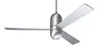 Modern Fan Company Cirrus DC Brushed Aluminum 50" Ceiling Fan with Wall Control