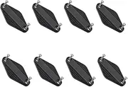 Airtag Bike Mount Holder Hidden Case Bike Water Bottle Holder Under Cage Universal Bicycle GPS Tracker Airtag Accessories Anti-Theft for Bike (Security Screws & Allen Key Included) (2)