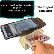 Card Slide - Card scanner stand - Scan sports cards or TCG with toploaders on!