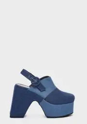 [Lamoda] Stitched Up Platform Heels