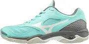 [Mizuno] Womens Wave Phantom 2 Nb Shoes Netball Shoe - Aruba X1GB1893 (01) 6.5