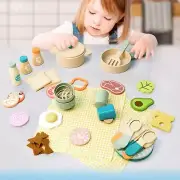 Kids Play Kitchen Accessories Play Pots and Pans Sets and Tableware