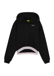 Off-white Kids Bookish Hooded Cotton Sweatshirt (12-14 Years) - Black - 14YR (14 Years) 14YR (14 years)