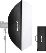 Neewer 60 X 90cm/23.6" X 35.4" Rectangular Softbox Soft Light Diffuser, Compatible with Neewer S101-300W/400W/300W PRO/400W PRO/Vision 4/CB60/CB100/CB150 and Other Bowens Mount Light, with Carry Bag