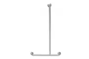 New Bradley 832 Shower Grab Rail - Silver Rh 660Mm W X 1100Mm H