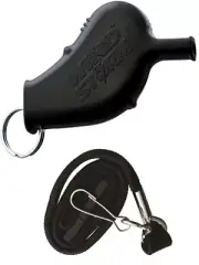 All Weather Safety Whistle Windstorm Orange Loud Alarming Usable Underwater